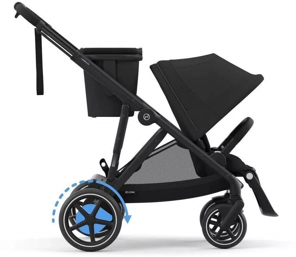 CYBEX eGazelle S BLK BP moon black/black
