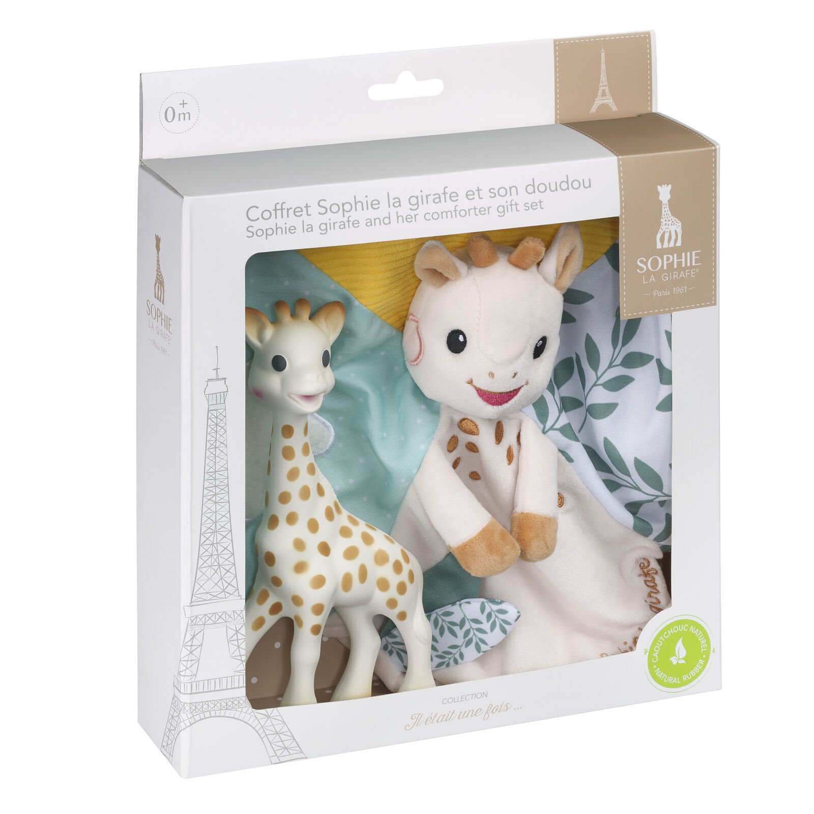 Sophie the giraffe and her comforter gift set