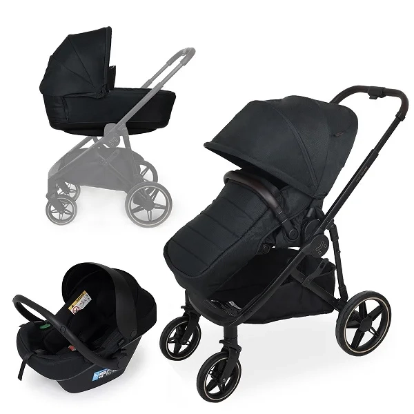 Βρεφικό Trio Set Motto Delux Black