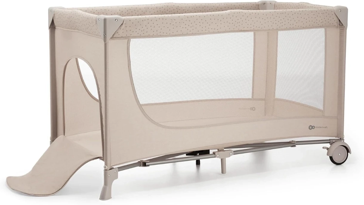 Kinderkraft travel cot JOY 2 BEIGE