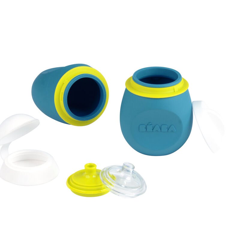Set BabySqueez' 2 in 1 & Squeez'Portion - Blue