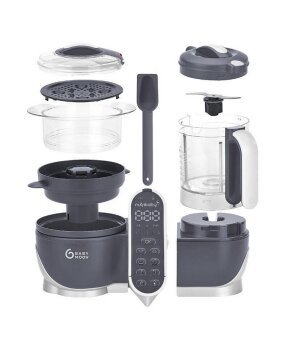 Ατμομάγειρας Nutribaby (+) Industrial Grey