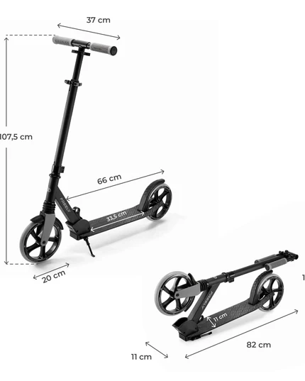 Kinderkraft scooter FREELY black