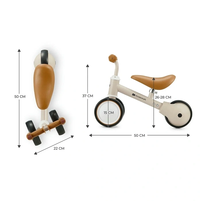 Balance bike CUTIE beige