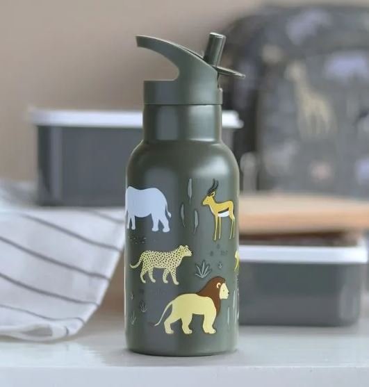 Stainless steel drink bottle: Savanna