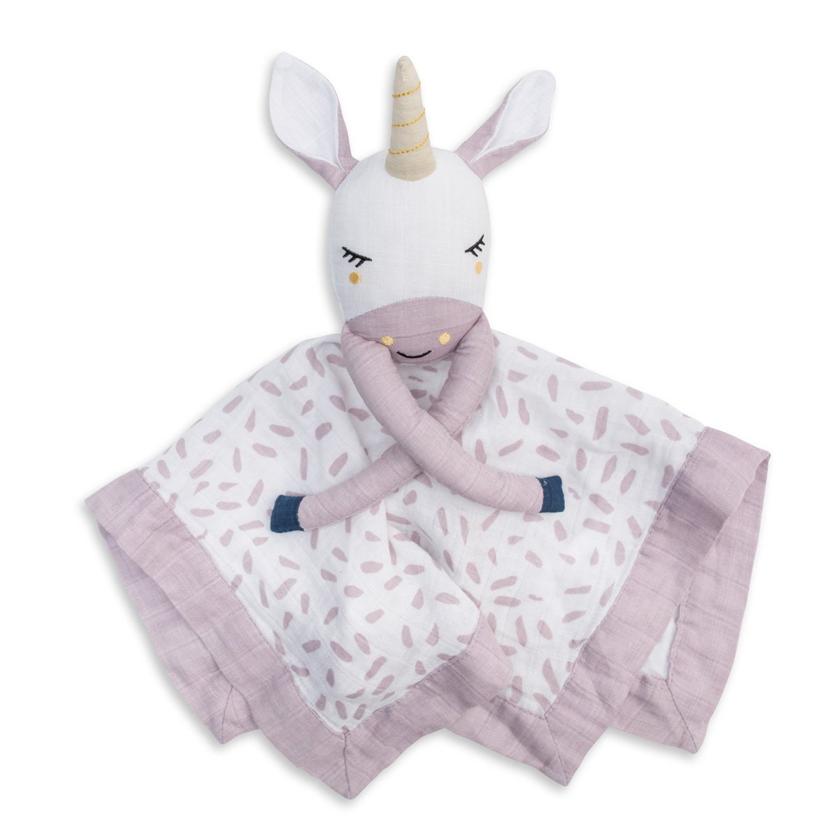 Cotton Muslin Lovie - Unicorn