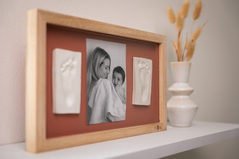 2 Prints Frame - Rainbow Terracotta