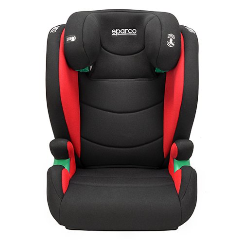 Παιδικό Κάθισμα Αυτοκινήτου  SPARCO SEAT ISOFIT SUPPORTED BLACK/RED