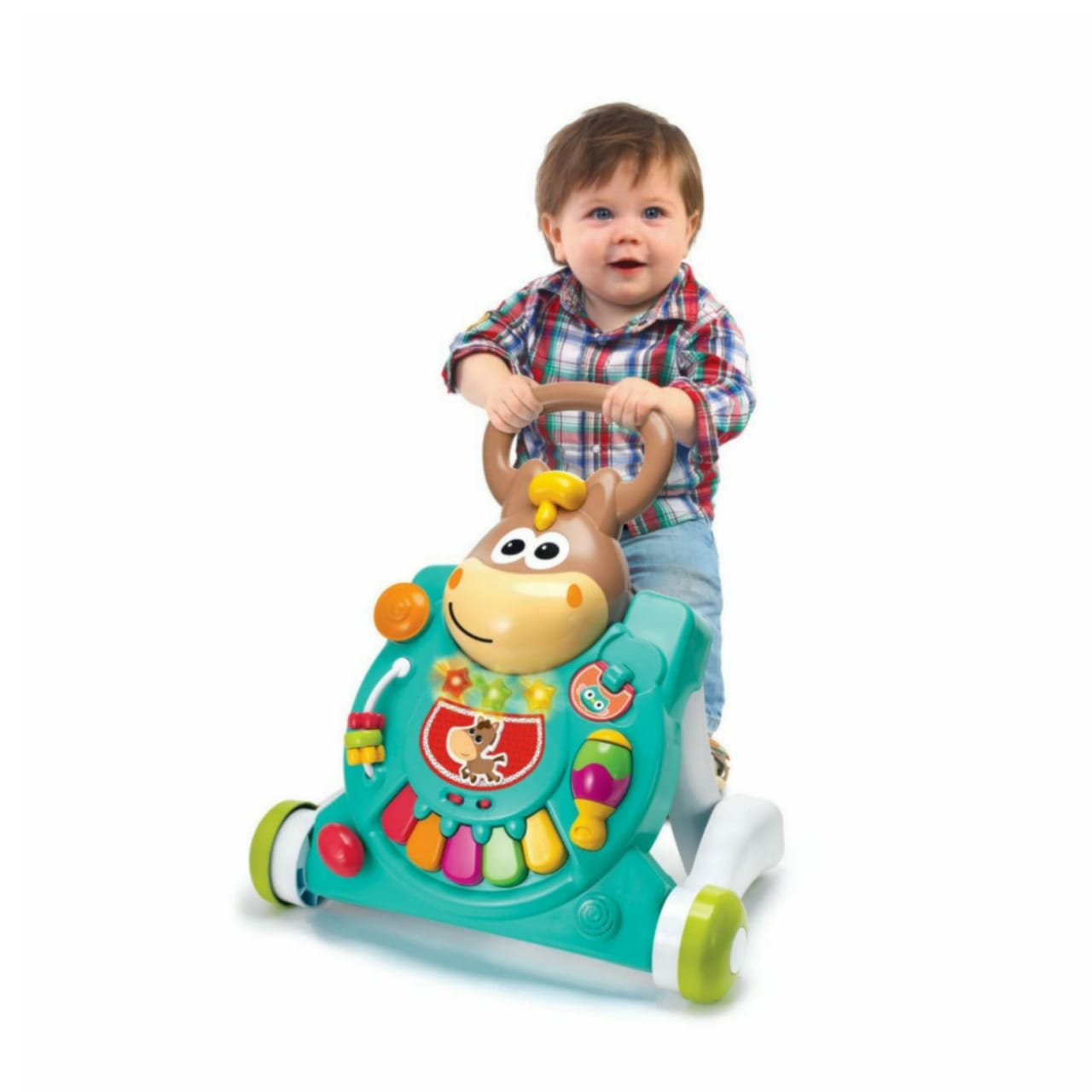 3 IN 1 TWINKLING HORSE TABLE WALKER