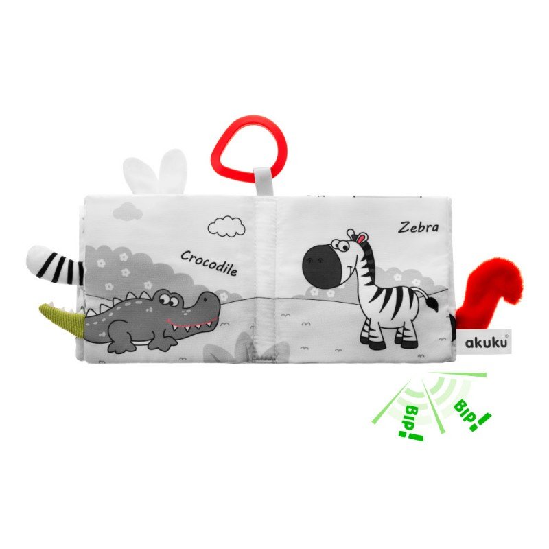 Μαλακό Βιβλιαράκι Animals Kingdom