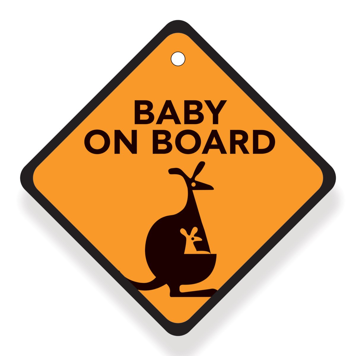 Babywise Cartoon Baby on Board