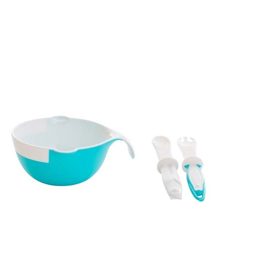Baby whale meal set - Blue