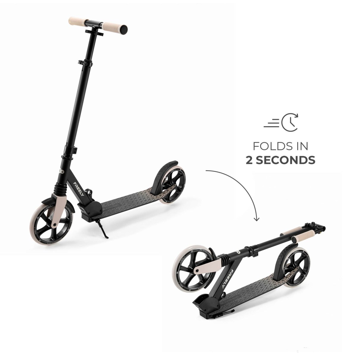 Kinderkraft scooter FREELY beige