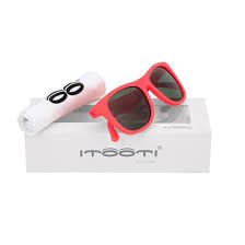 iTooTi Βρεφικά Γυαλιά Ηλίου Άθραυστα 6-24 Μηνών Classic ροζ