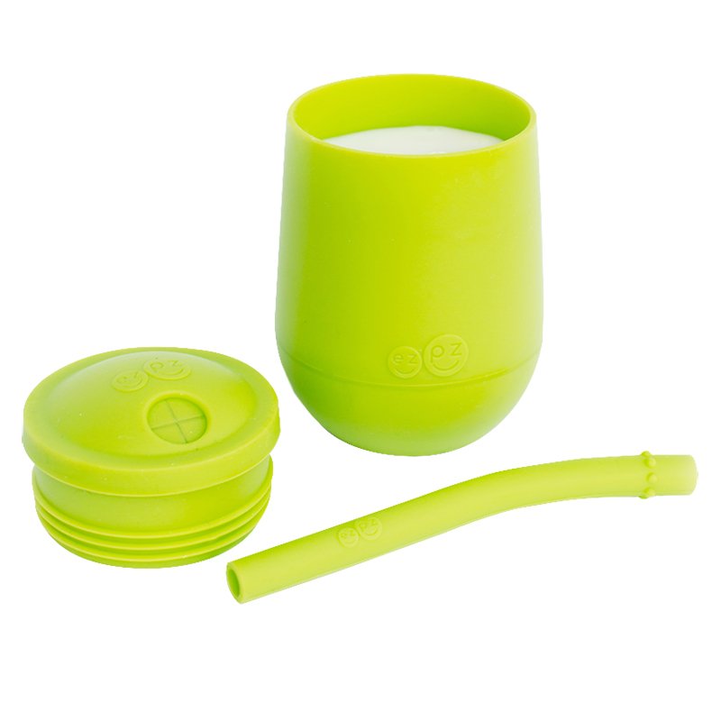 EZ PZ Mini Cup + Straw System Lime