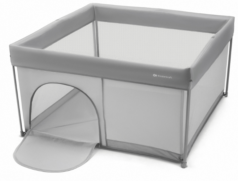 Kinderkraft playpen ZIKI grey