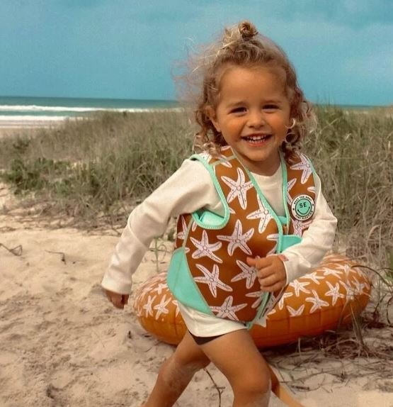 Essentials-Sea Star Leopard Swimming vest 3-6 years