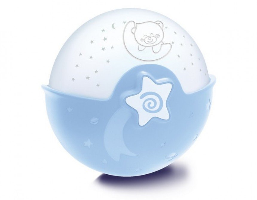 WOM SOOTHING LIGHT & PROJECTOR (BLUE)