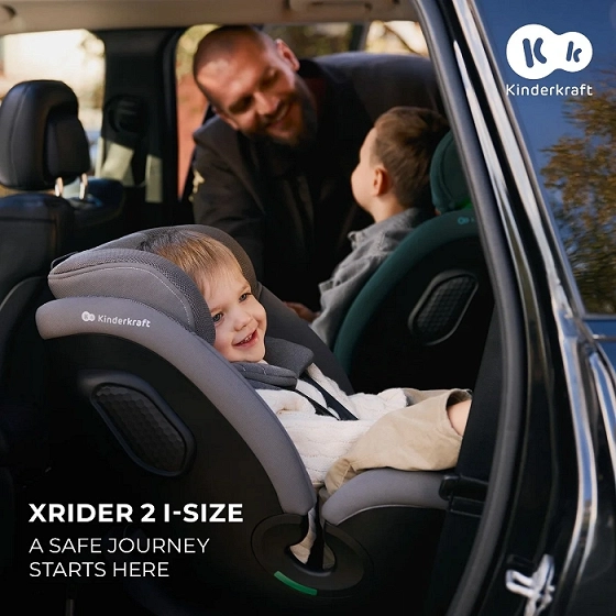 Kinderkraft Car Seat XRIDER 2 i-Size BLACK