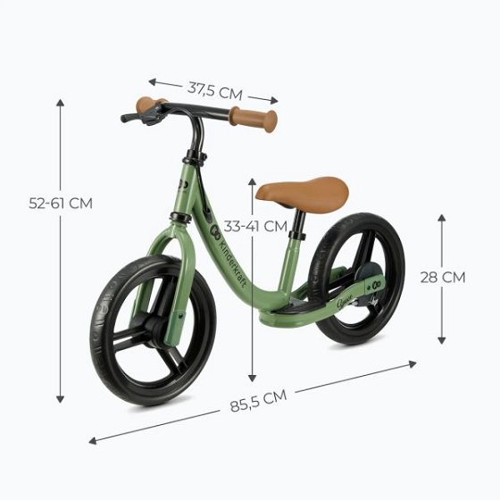 Balance bike SPACE light green
