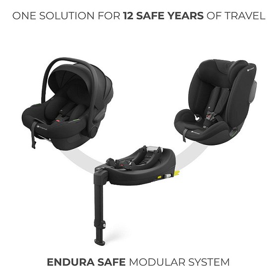 Kinderkraft ENDURA SAFE MODULAR SYSTEM BLACK
