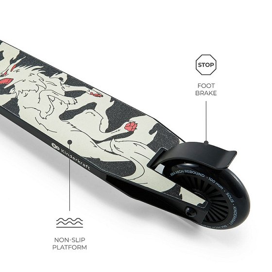Kinderkraft scooter SOLIS Black