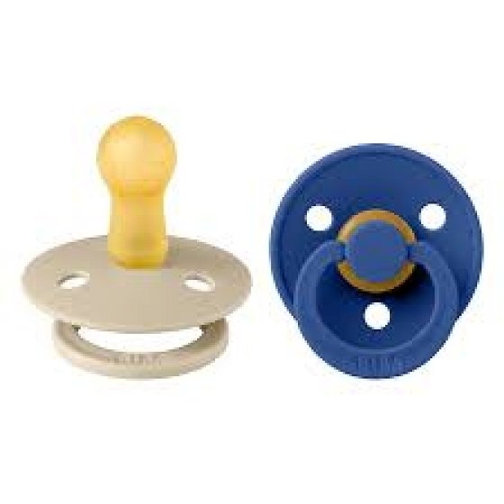 ΠΙΠΙΛΕΣ BIBS COLOUR LATEX 1 VANILLA/CORNFLOWER