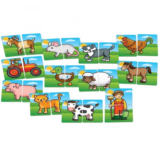 Παιδικό Puzzle Φάρμα 24pcs Orchard