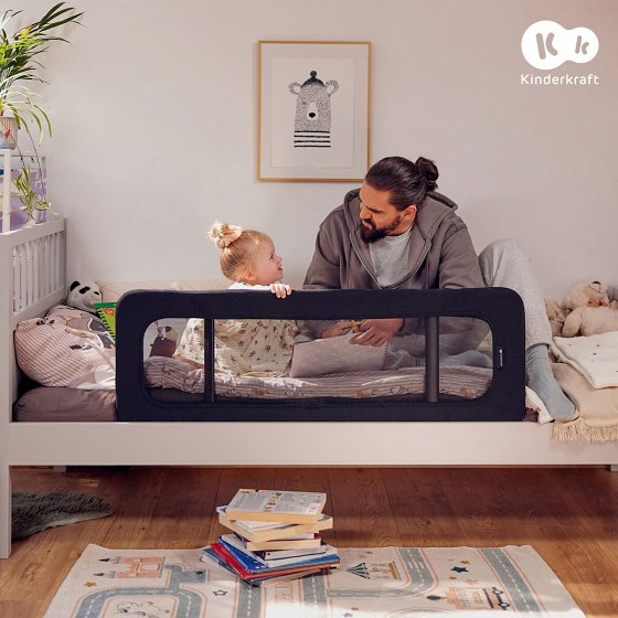 Kinderkraft bed rail Guard and Dream BLACK