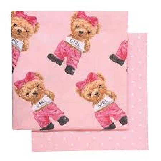 Σετ σεντόνια λίκνου Baby GREENWICH Polo Club Pink