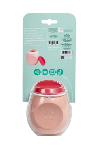 Εκπαιδευτικό Ποτηράκι Beaba BabySqueez' 2 σε 1 Ροζ