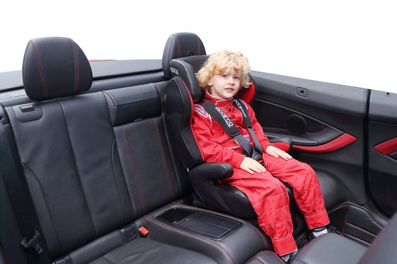 Παιδικό Κάθισμα αυτοκινήτου Sparco SK700 Black/ Red Isofix