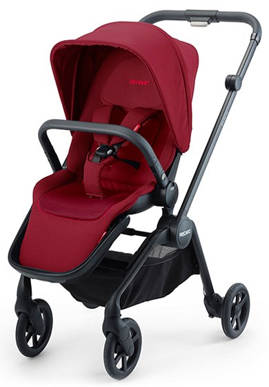 Duo Set Recaro Sadena Select Garnet Red ( Μαύρος Σκελετός )