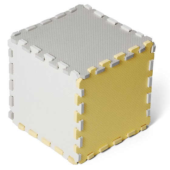 Χαλάκι Δραστηριοτήτων Puzzle Luno Yellow
