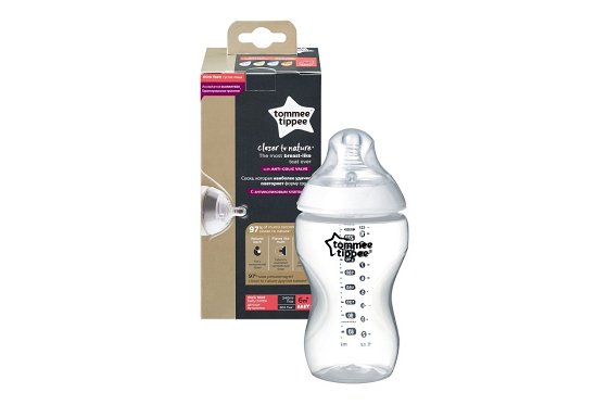 Πλαστικό Μπιμπερό Μέτριας Ροής 340ML Closer To Nature
