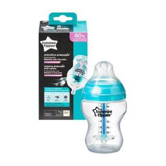 Πλαστικό Μπιμπερό Advanced Anti-Colic Μικρής Ροής 260ML