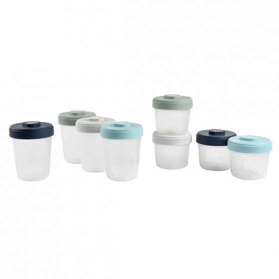 Δοχεία Αποθήκευσης Φαγητού 8 τεμ.Multy Colour 3 (4x250ml + 4x150ml)