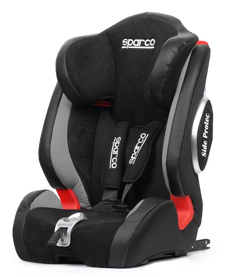 Παιδικό Κάθισμα αυτοκινήτου Sparco G123 With Isofix Black/Grey