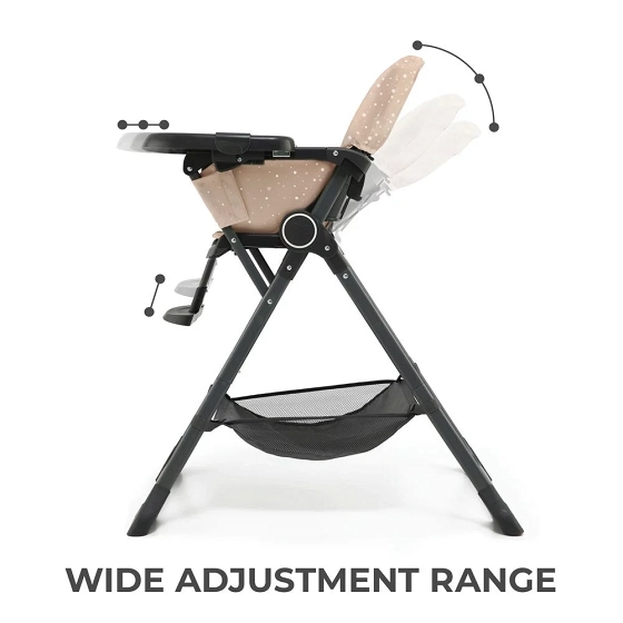 Kinderkraft feeding chair FOLDEE PINK