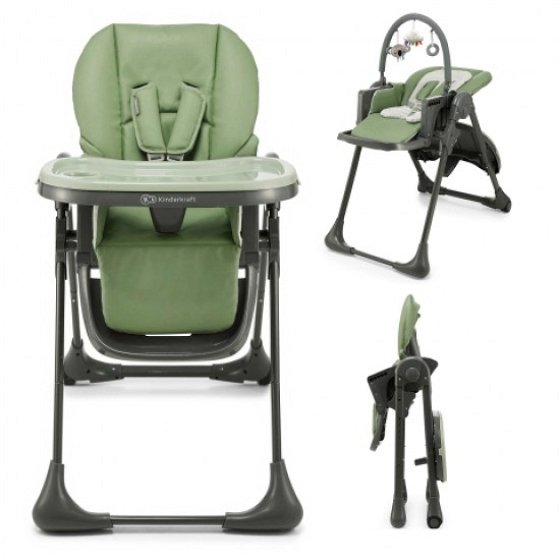 Kinderkraft high chair TUMMIE GREEN