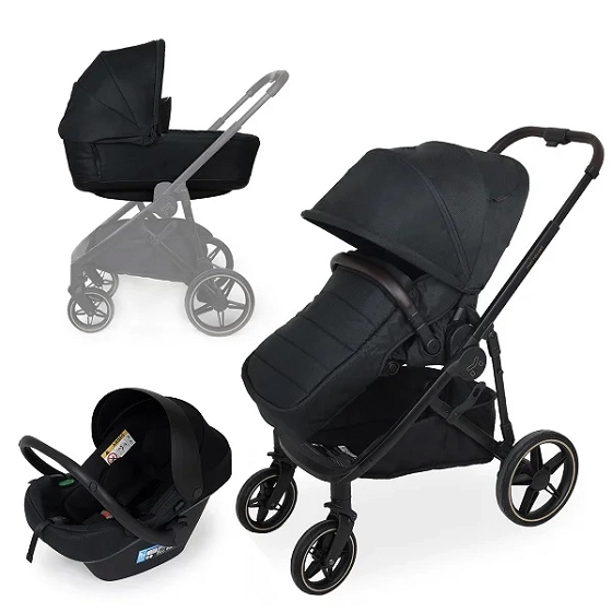 Βρεφικό Trio Set Motto Delux Black