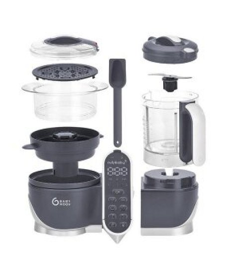 Ατμομάγειρας Nutribaby (+) Industrial Grey