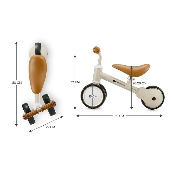 Balance bike CUTIE beige