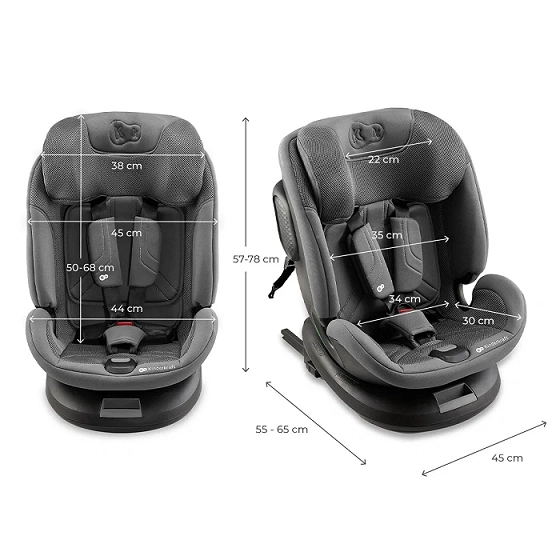 Kinderkraft Car Seat XPEDITION 3 i-Size GREY