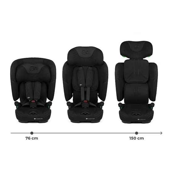 Kinderkraft Car Seat  FIX2GO i-Size 76-150cm BLACK