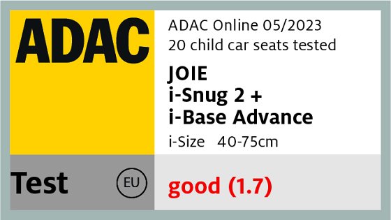 Βρεφικό κάθισμα αυτοκινήτου Joie i-Snug 2 Shale