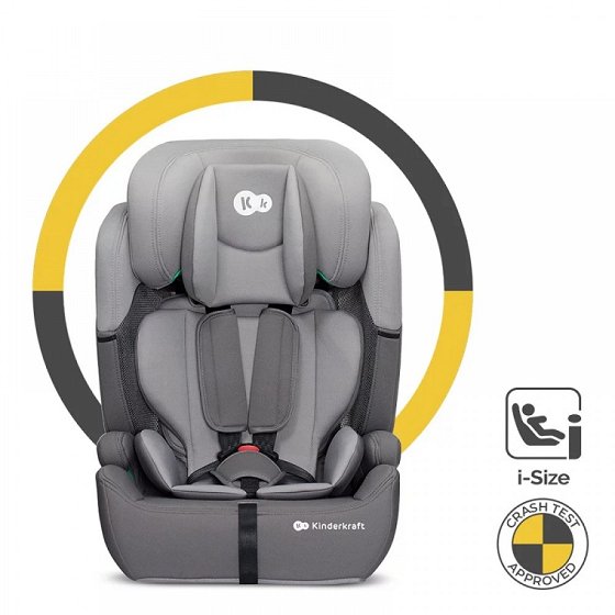 Kinderkraft car seat COMFORT UP I-SIZE (76-150cm) grey