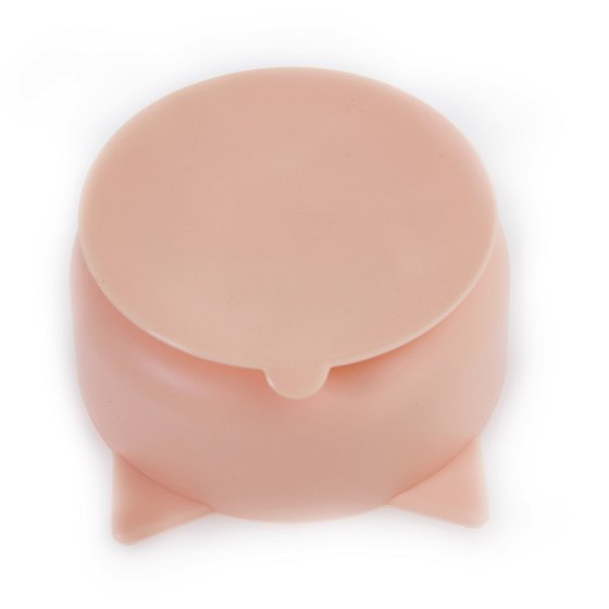 Silicone Baby Bowl - Kitty shaped - Clay