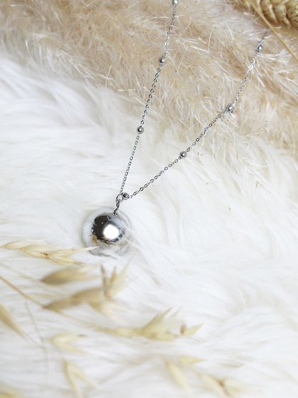 ProudMama Bola Olivia Silver Chain Κρύσταλλος