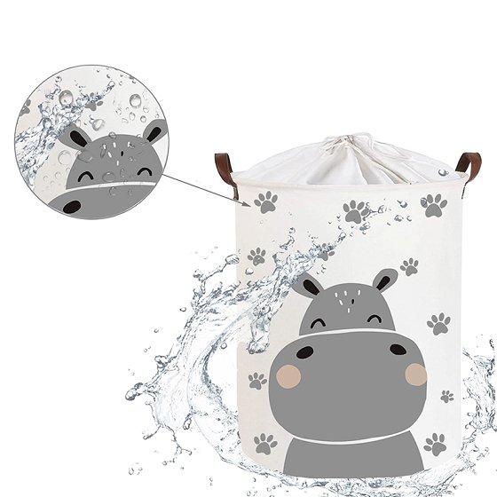 Sipo Πολυχρηστικό Καλάθι με κορδόνι Hippo 43 L